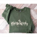 Cowboy Rodeo Sweatshirt: Vintage Horse Western Graphic for Men and Women